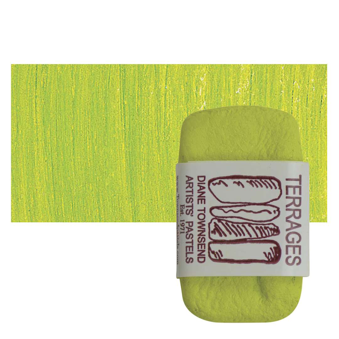 Open in modal - Townsend Terrages Pastel - Permanent Green 164 pastel and swatch