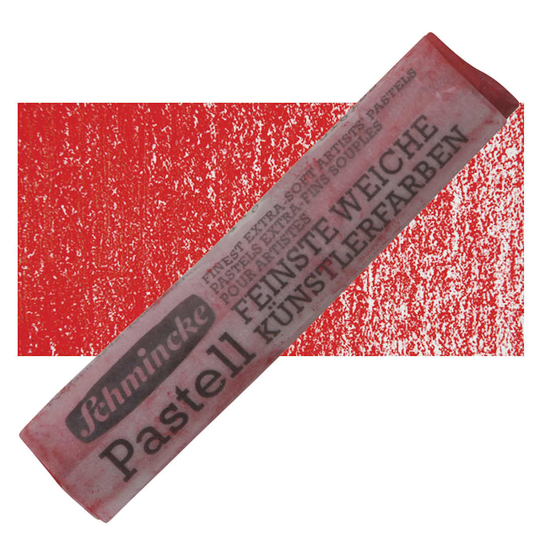 Open in modal - Schmincke Soft Pastel - Carmine Red D pastel and swatch