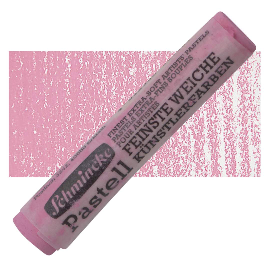 Open in modal - Schmincke Soft Pastel - Carmine Red M pastel and swatch