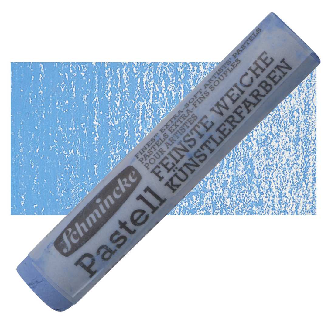 Open in modal - Schmincke Soft Pastel - Cerulean Blue M pastel and swatch
