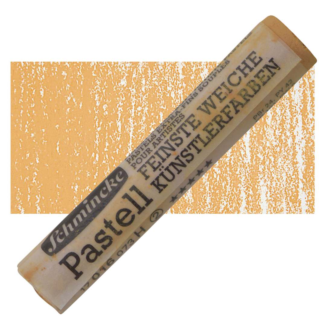 Open in modal - Schmincke Soft Pastel - Flesh Ochre H pastel and swatch