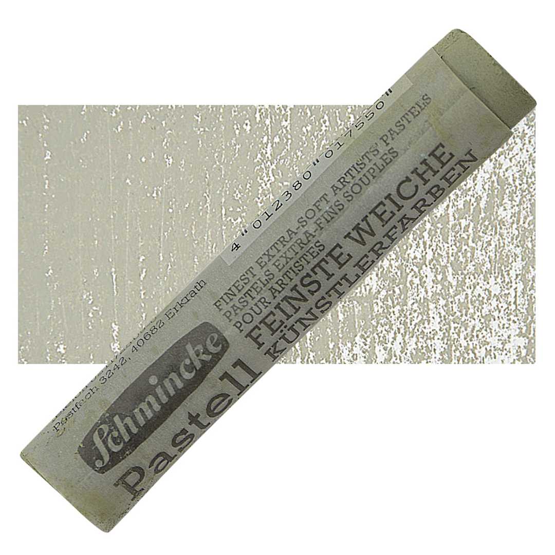 Open in modal - Schmincke Soft Pastel - Greenish Gray 1 M pastel and swatch