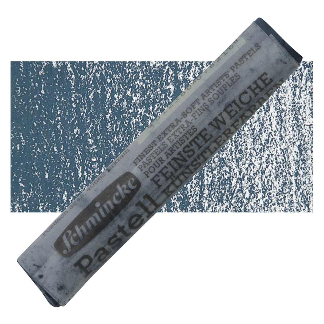 Open in modal - Schmincke Soft Pastel - Indigo Tone D pastel and swatch