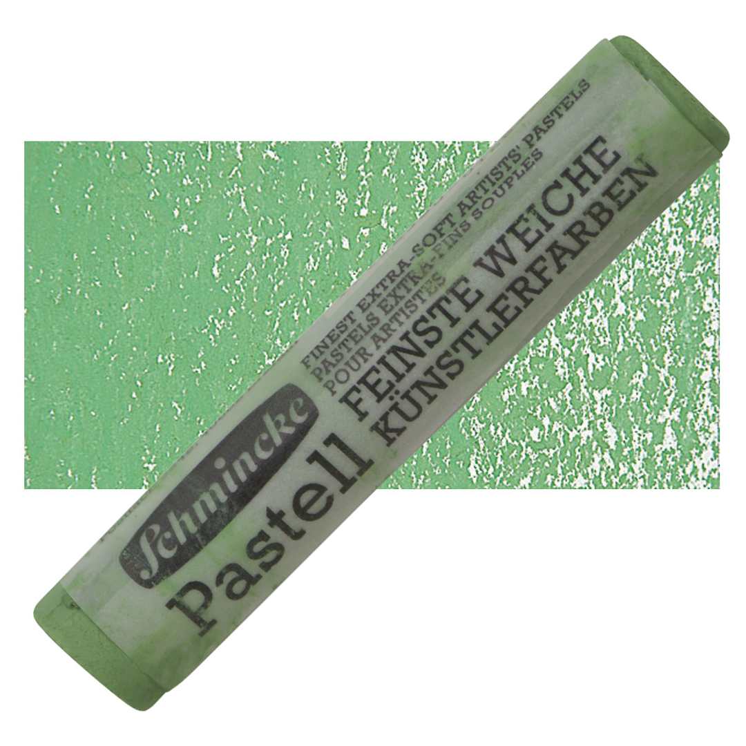 Open in modal - Schmincke Soft Pastel - Leaf Green 2 H pastel and swatch