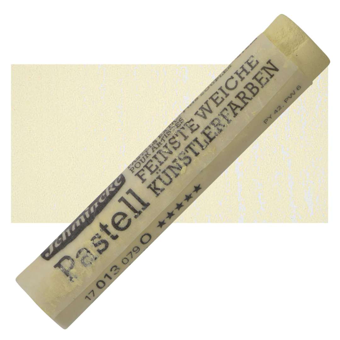 Open in modal - Schmincke Soft Pastel - Ochre Light O pastel and swatch
