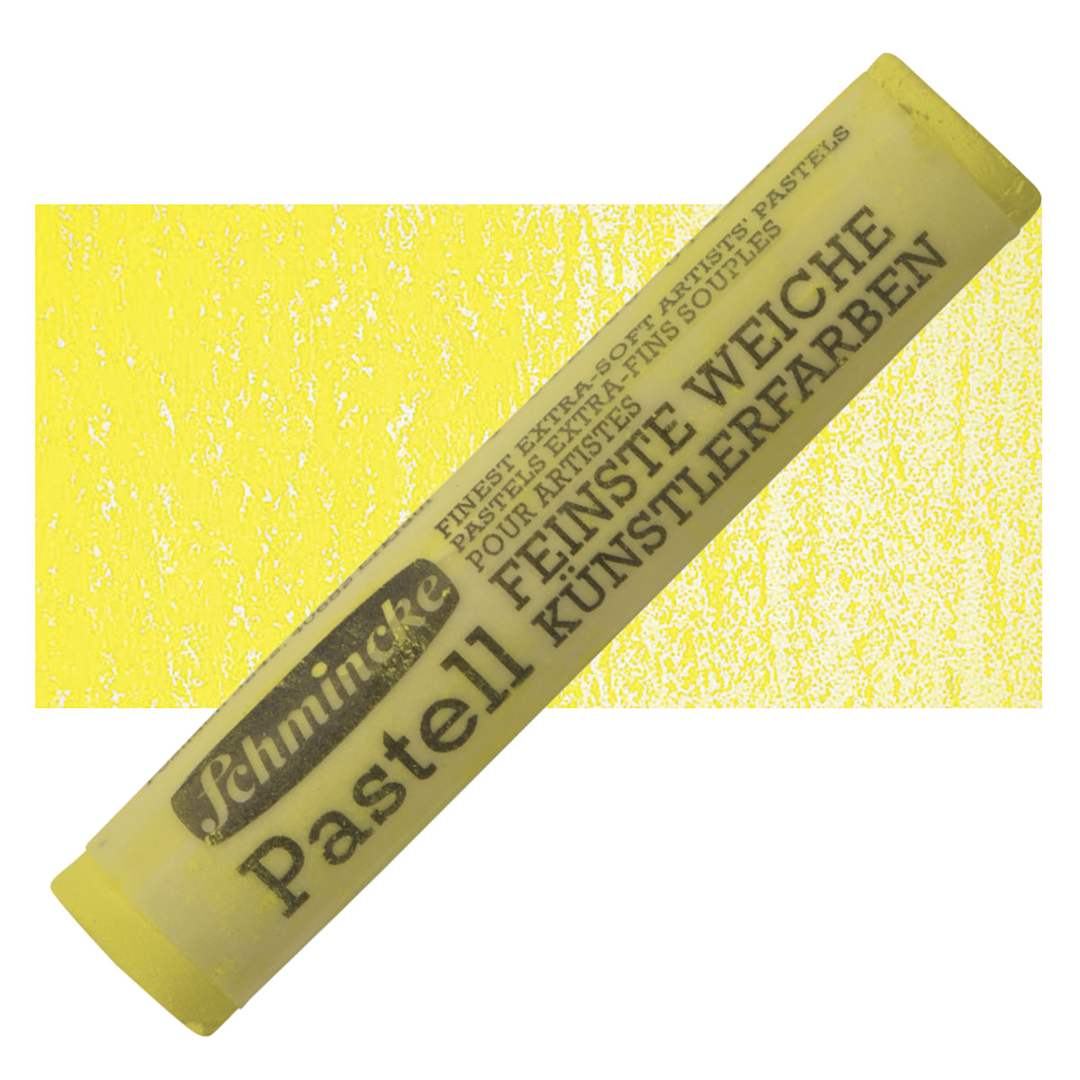 Open in modal - Schmincke Soft Pastel - Permanent Yellow 1 Lemon D pastel and swatch