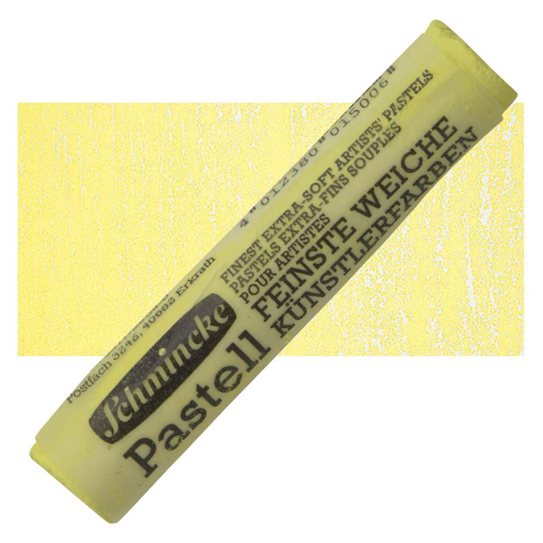 Open in modal - Schmincke Soft Pastel - Permanent Yellow 2 Light M pastel and swatch