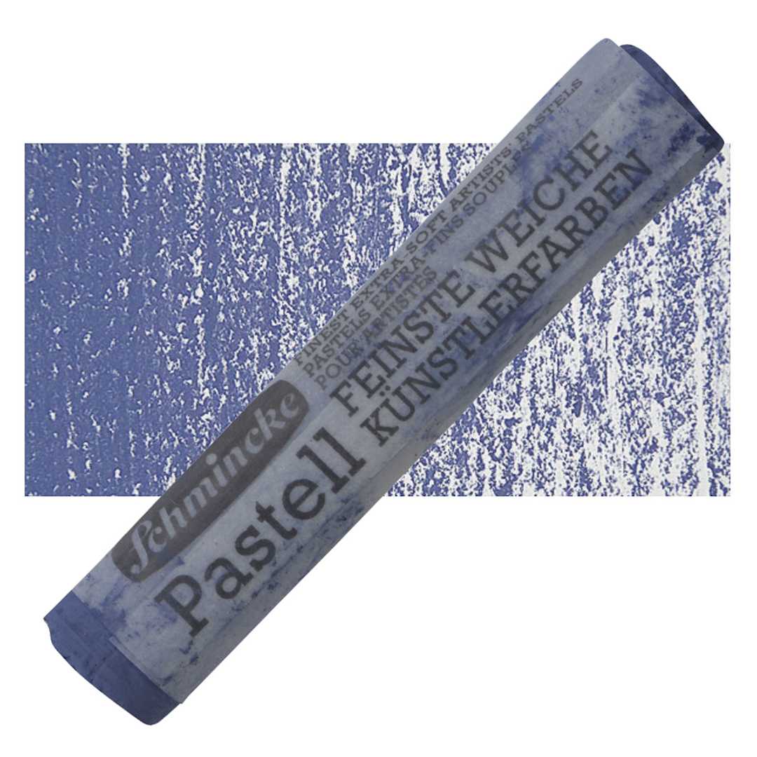 Open in modal - Schmincke Soft Pastel - Phthalo Blue Deep H pastel and swatch