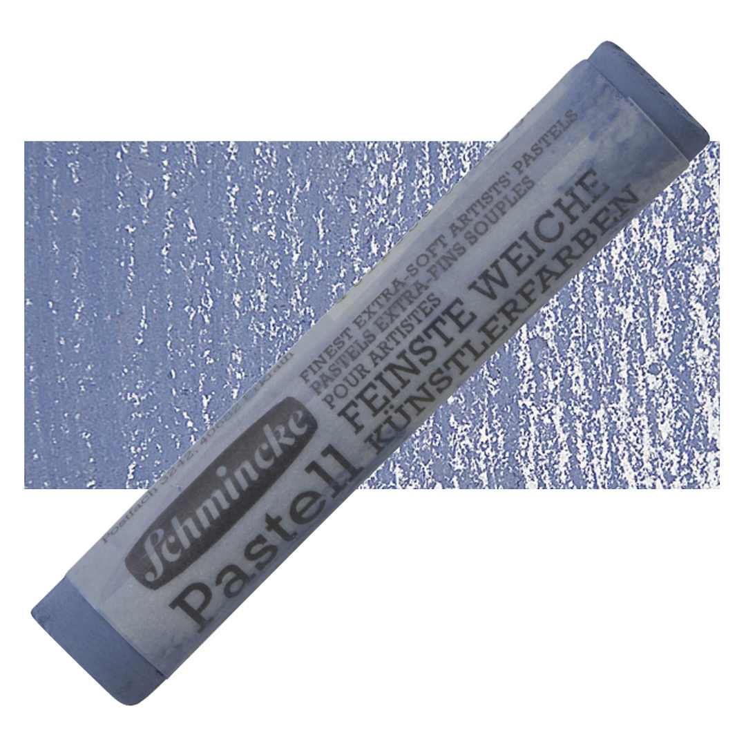 Open in modal - Schmincke Soft Pastel - Phthalo Blue Deep M pastel and swatch