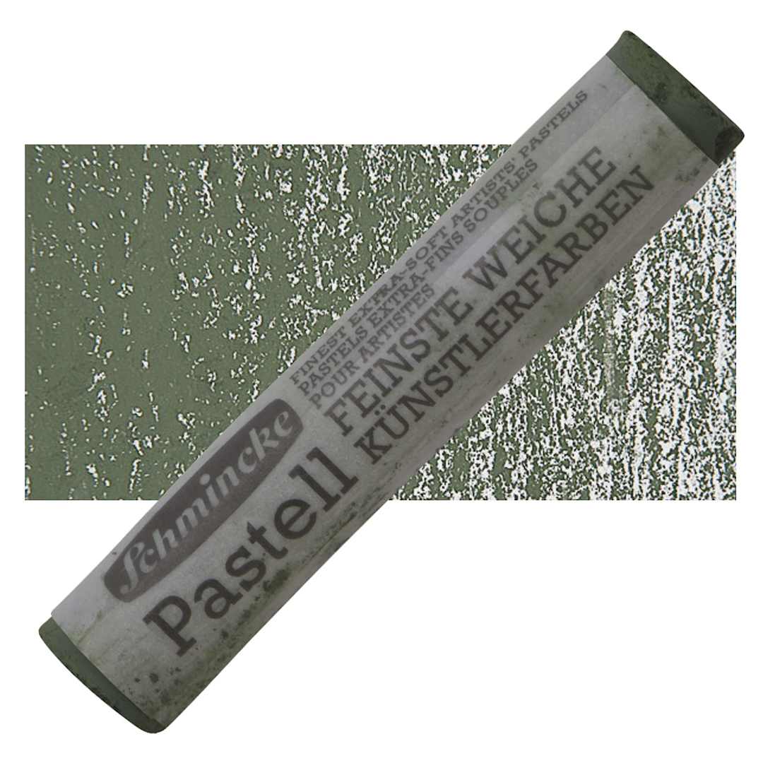 Open in modal - Schmincke Soft Pastel - Verona Green B pastel and swatch