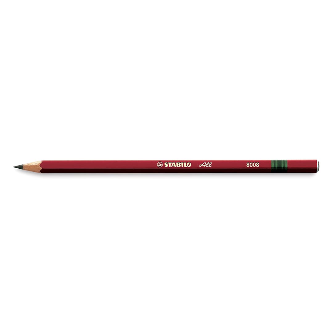 Open in modal - Stabilo All Graphite Pencil - Single pencil shown horizontally