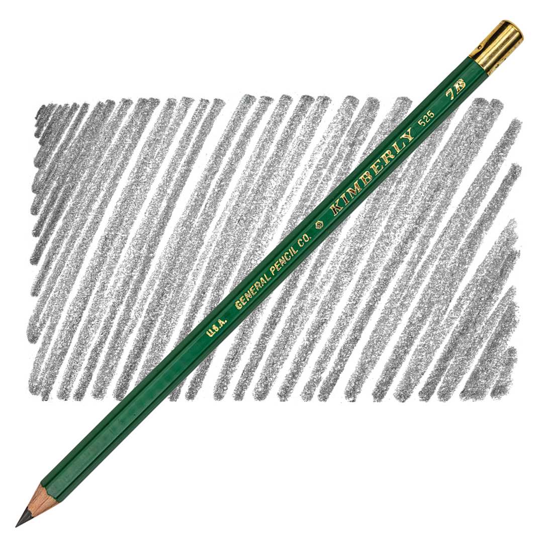 Open in modal - General's Kimberly Drawing Pencil - 7B pencil and swatch