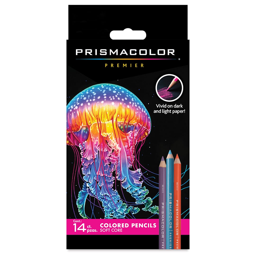 Open in modal - Prismacolor Premier Colored Pencils - Set of 14, Dark Colors