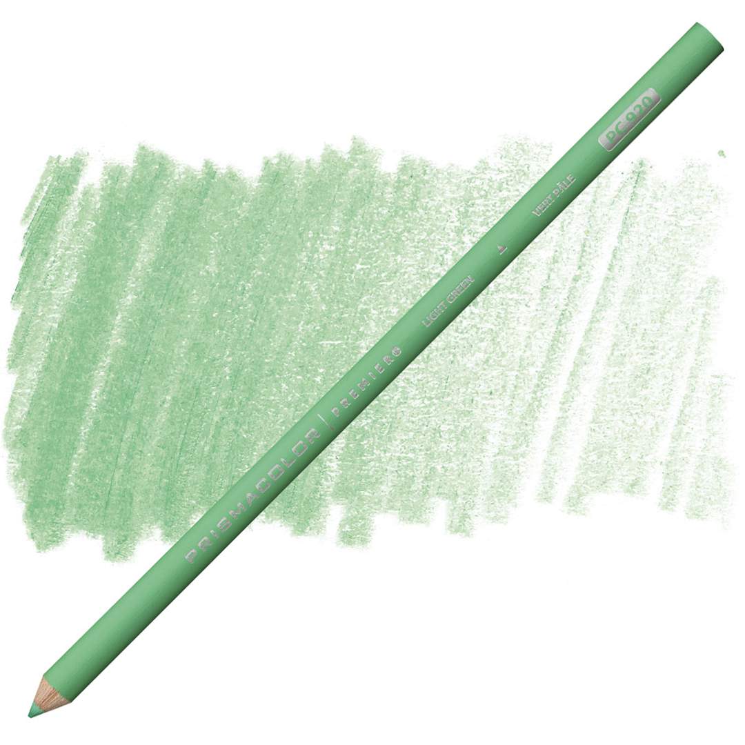 Open in modal - Prismacolor Premier Colored Pencil - Light Green pencil and swatch