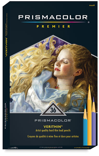 Open in modal - Prismacolor Verithin Pencils - Set of 36, 3D view of packaging 