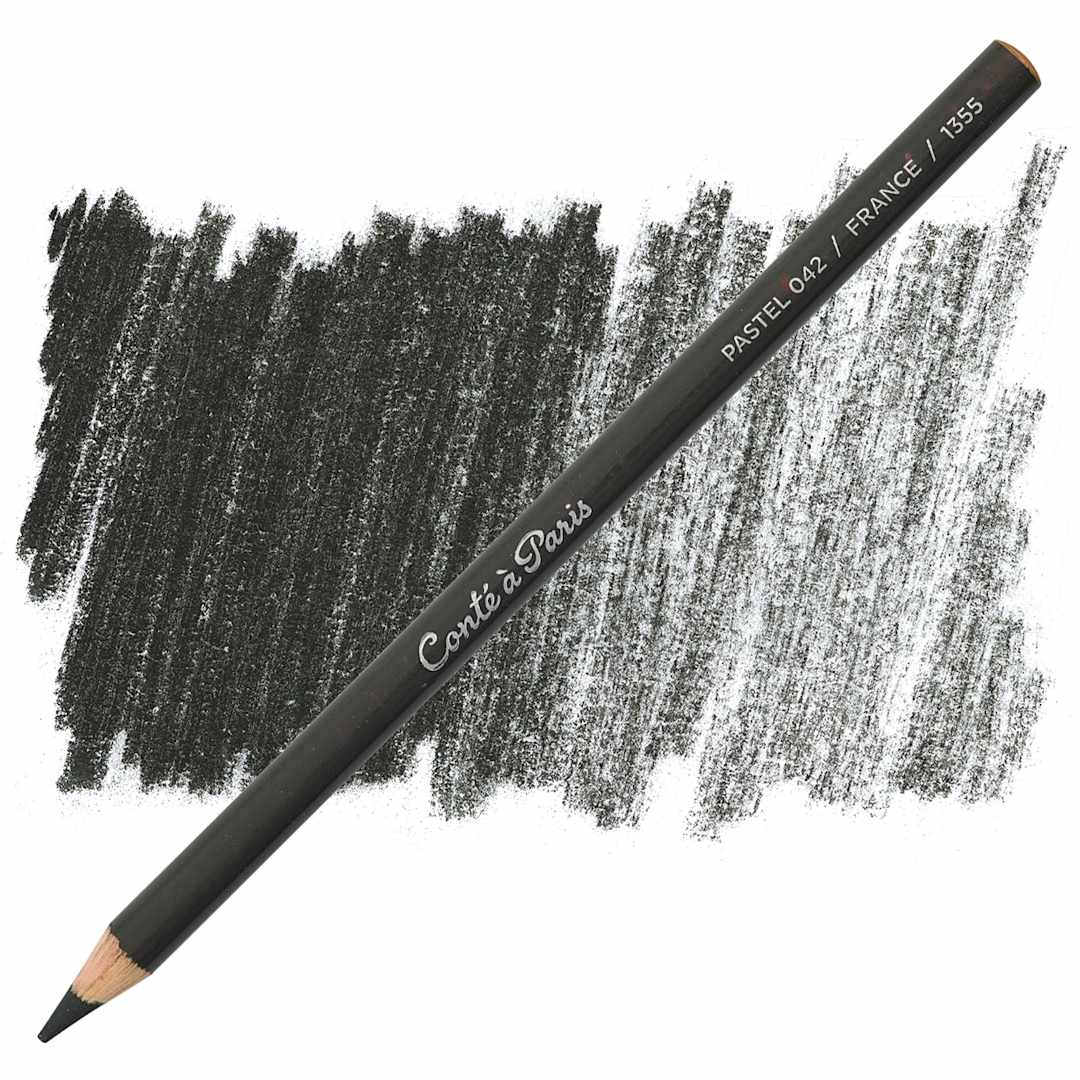 Open in modal - Conté à Paris Pastel Pencil -   Sepia pencil and swatch
