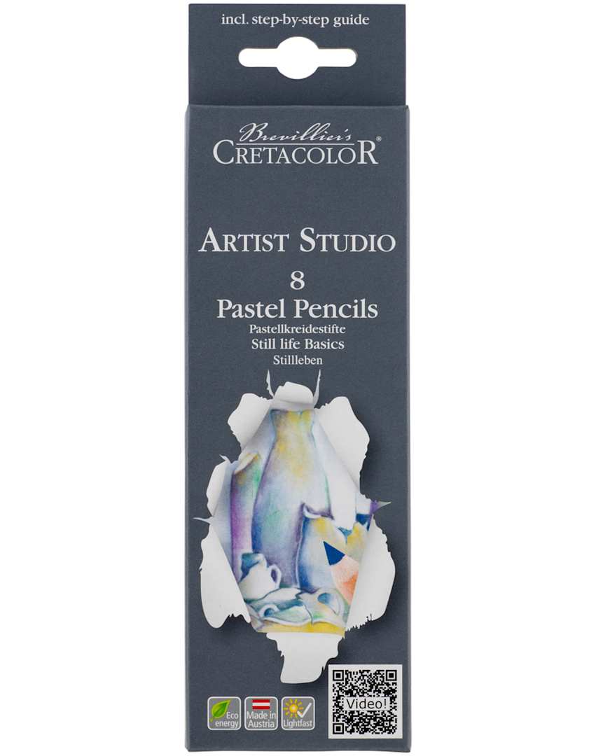 Open in modal - Artist Studio Pastel Pencil Sets 8-Pencil Still Life Colors Set