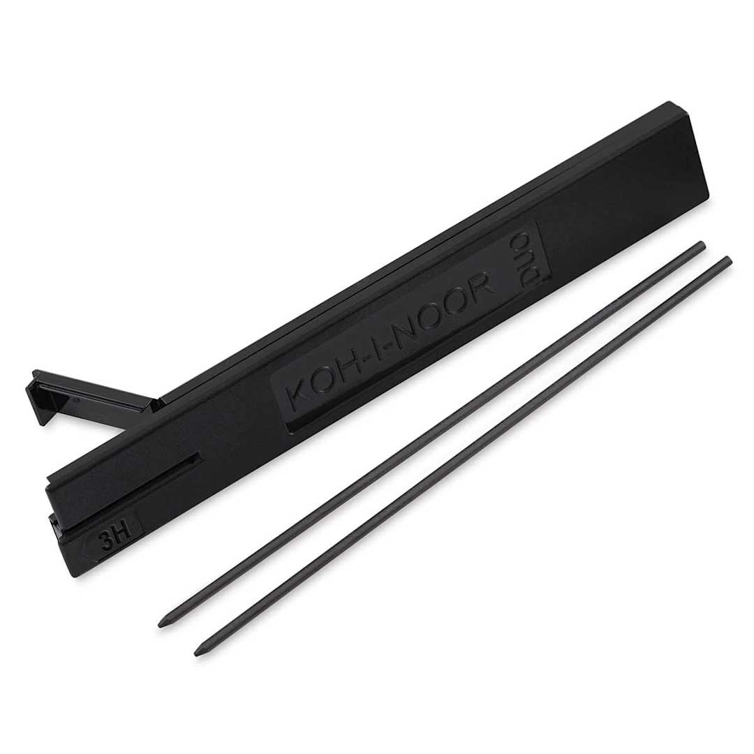 Open in modal - Koh-I-Noor Lead Refill - 3H, Pkg of 2, leads outside of the packaging
