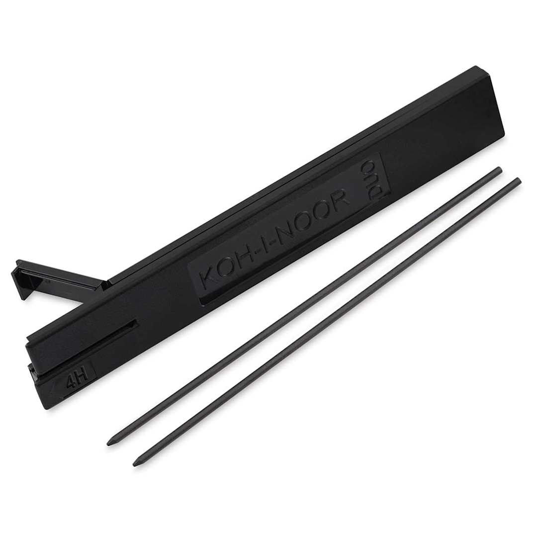 Open in modal - Koh-I-Noor Lead Refill - 4H, Pkg of 2, leads outside of the packaging