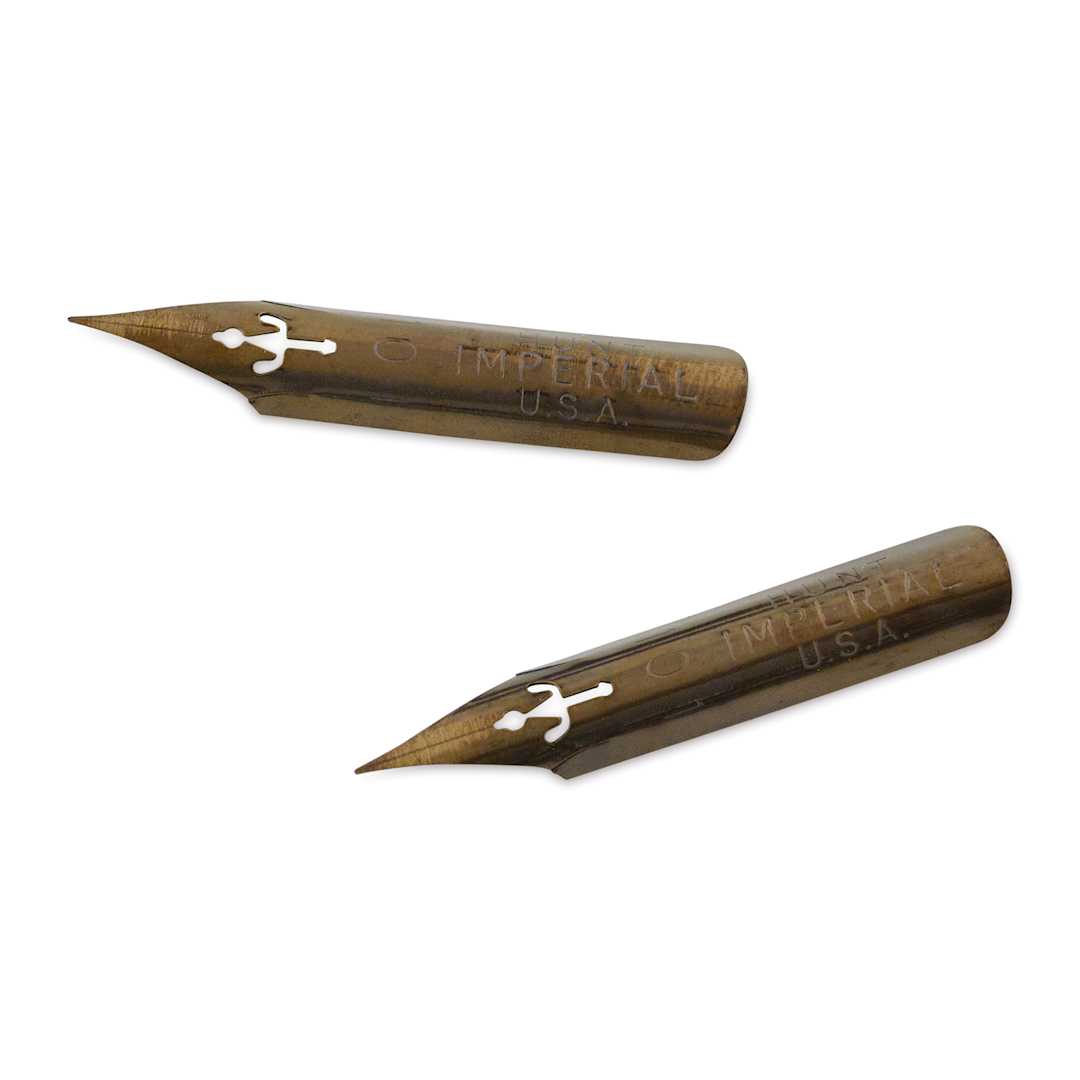 Open in modal - Speedball Hunt Imperial Artist Dip Pen - #101, Pkg of 2 Nibs