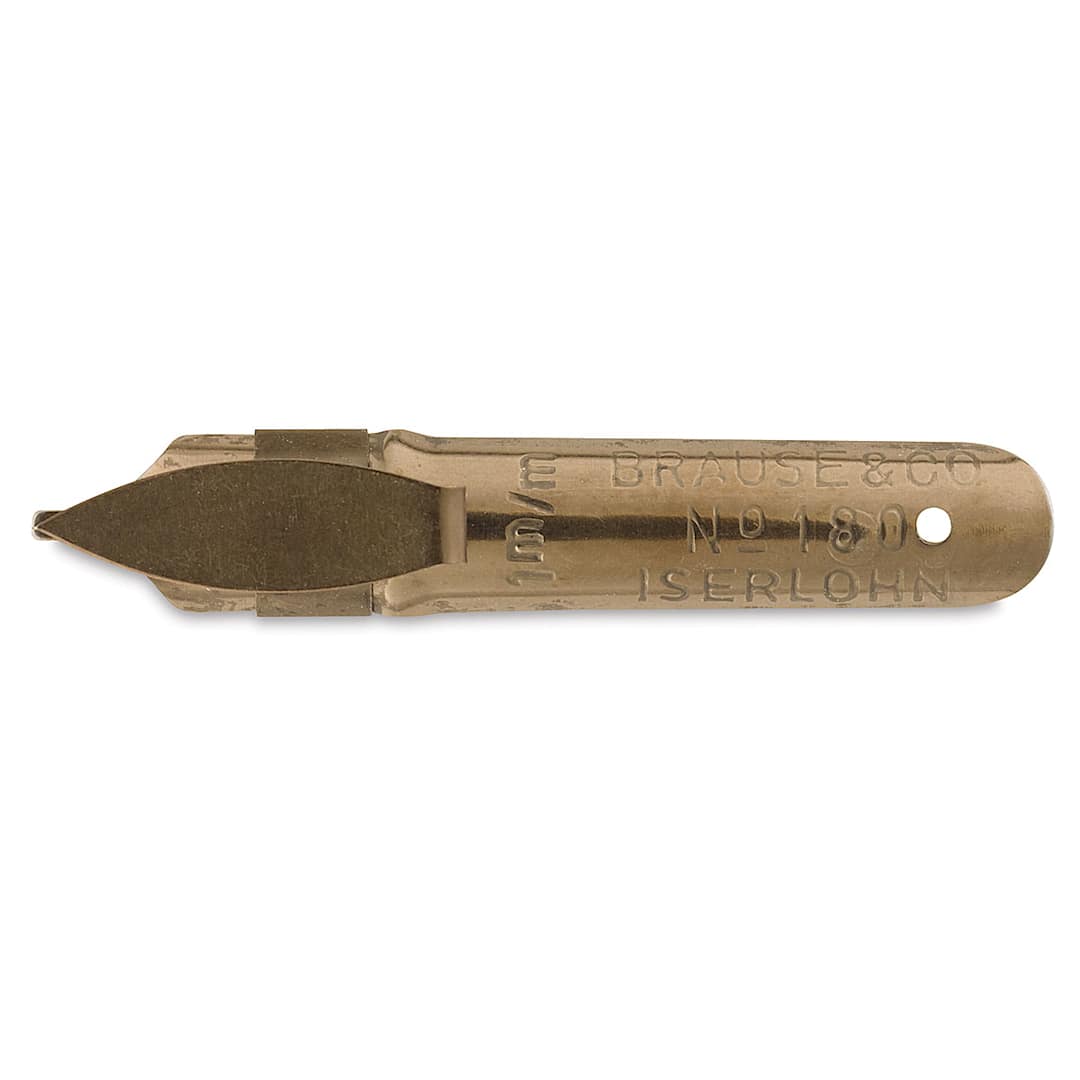 Open in modal - Brause No. 180 Bandzug Calligraphy Nib - 1 mm Tip