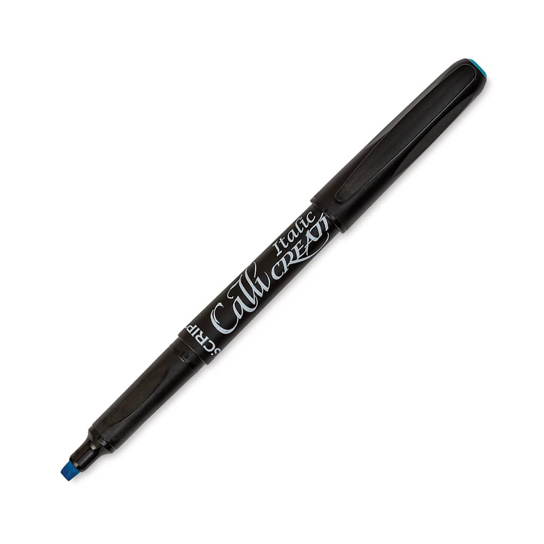 Open in modal - Manuscript CalliCreative Italic Marker - Turquoise, 3.6 mm, Broad Point
