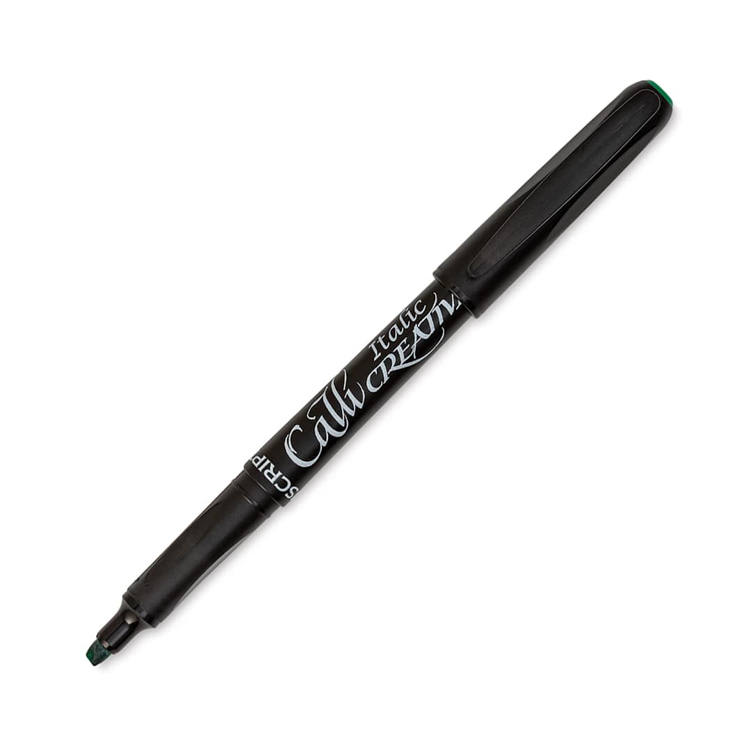 Open in modal - Manuscript CalliCreative Italic Marker - Dark Green, 3.6 mm, Broad Point