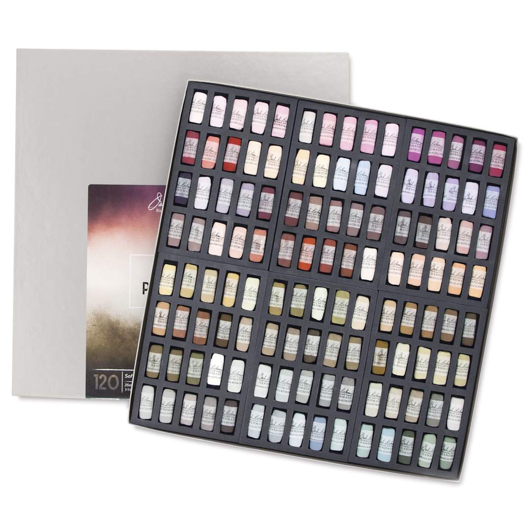 Open in modal - Richeson Soft Handrolled Pastels - Portrait Values 1-10, Set of 120