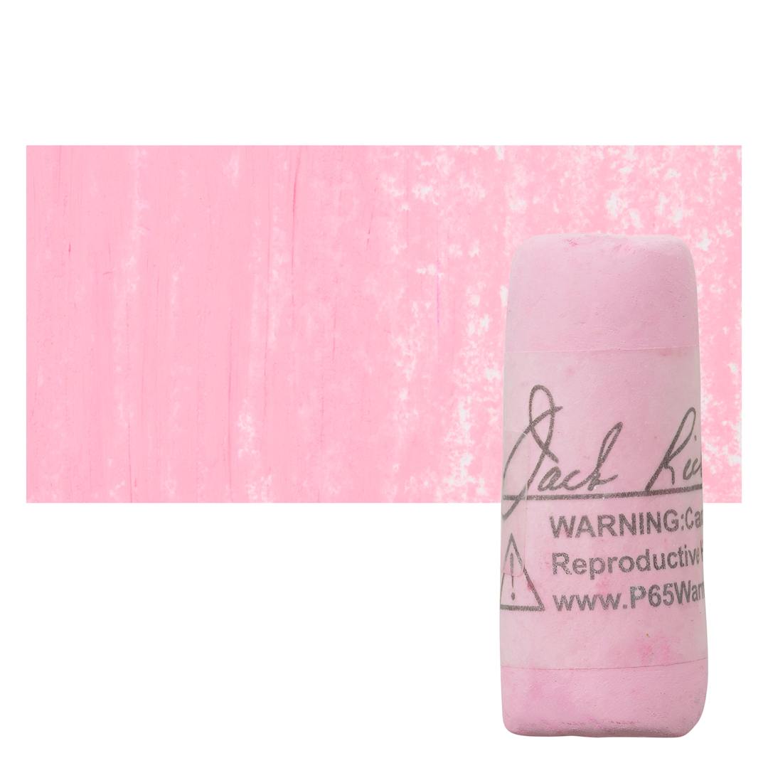 Open in modal - Richeson Soft Handrolled Pastel - Red R3, pastel and swatch