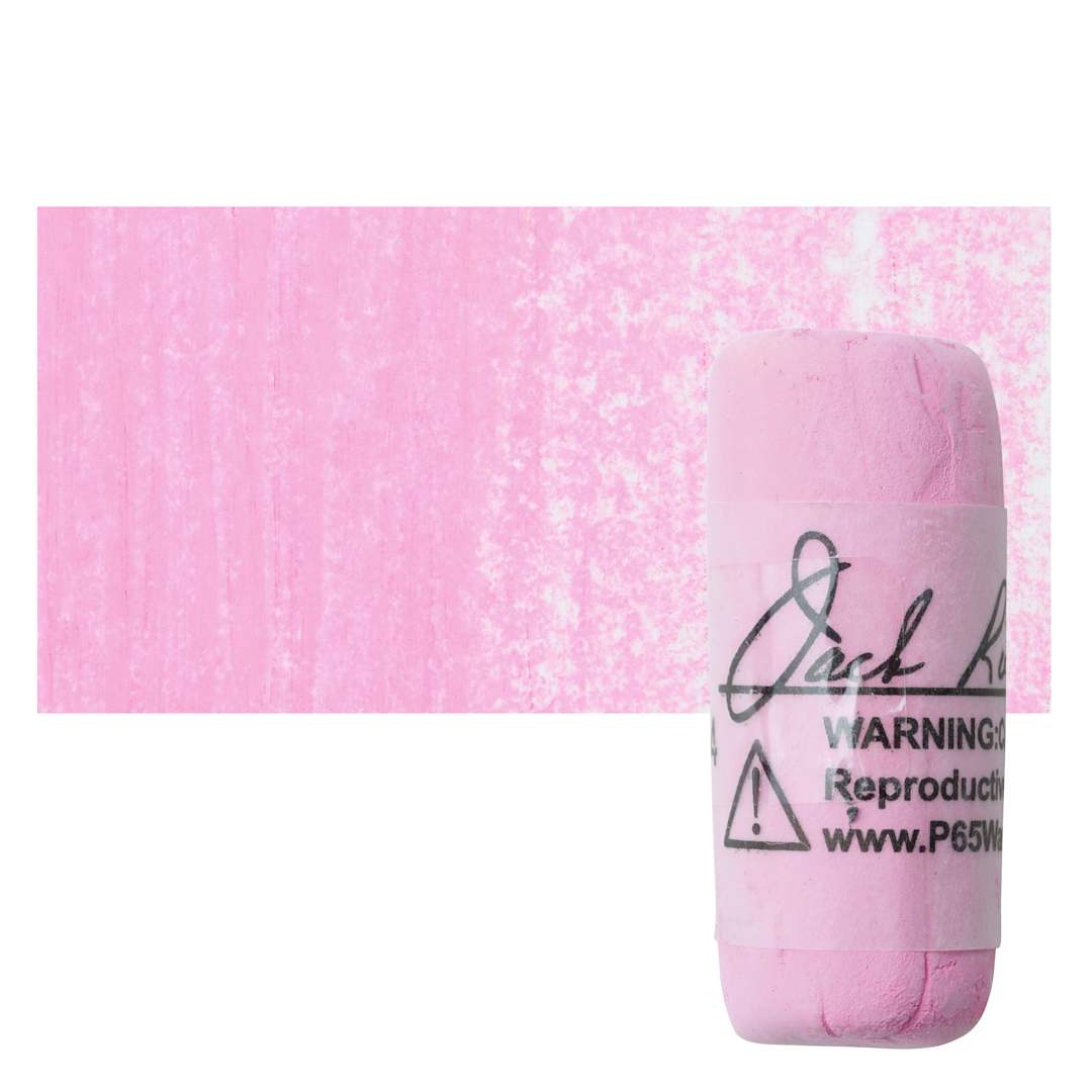 Open in modal - Richeson Soft Handrolled Pastel - Red R5, pastel and swatch