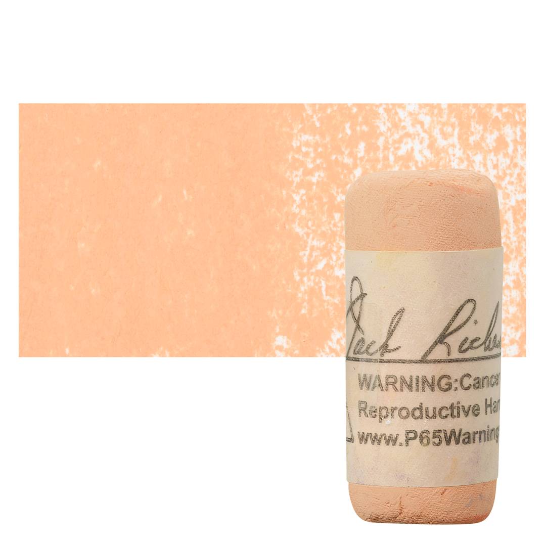 Open in modal - Richeson Soft Handrolled Pastel - Earth Orange EO29, pastel and swatch