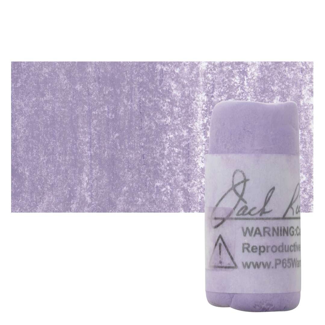 Open in modal - Richeson Soft Handrolled Pastel - Violet V32, pastel and swatch