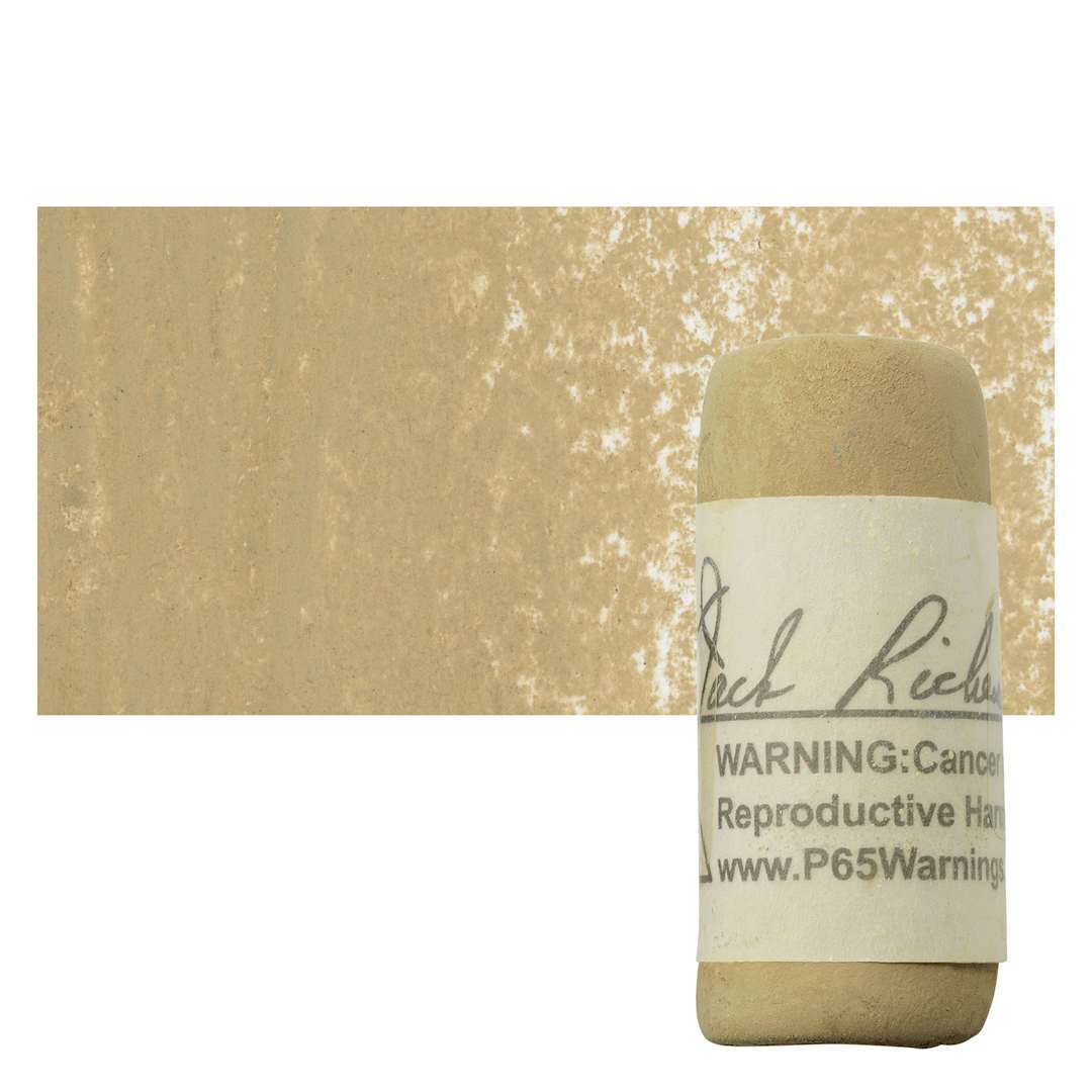 Open in modal - Richeson Soft Handrolled Pastel - Earth Brown EB26, pastel and swatch