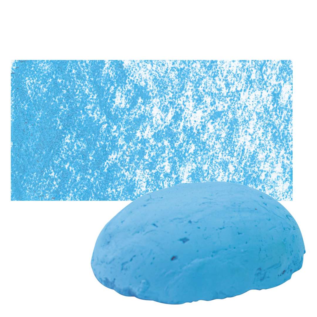 Open in modal - Sennelier Soft Pastel Pebble - Steel Blue pastel and swatch