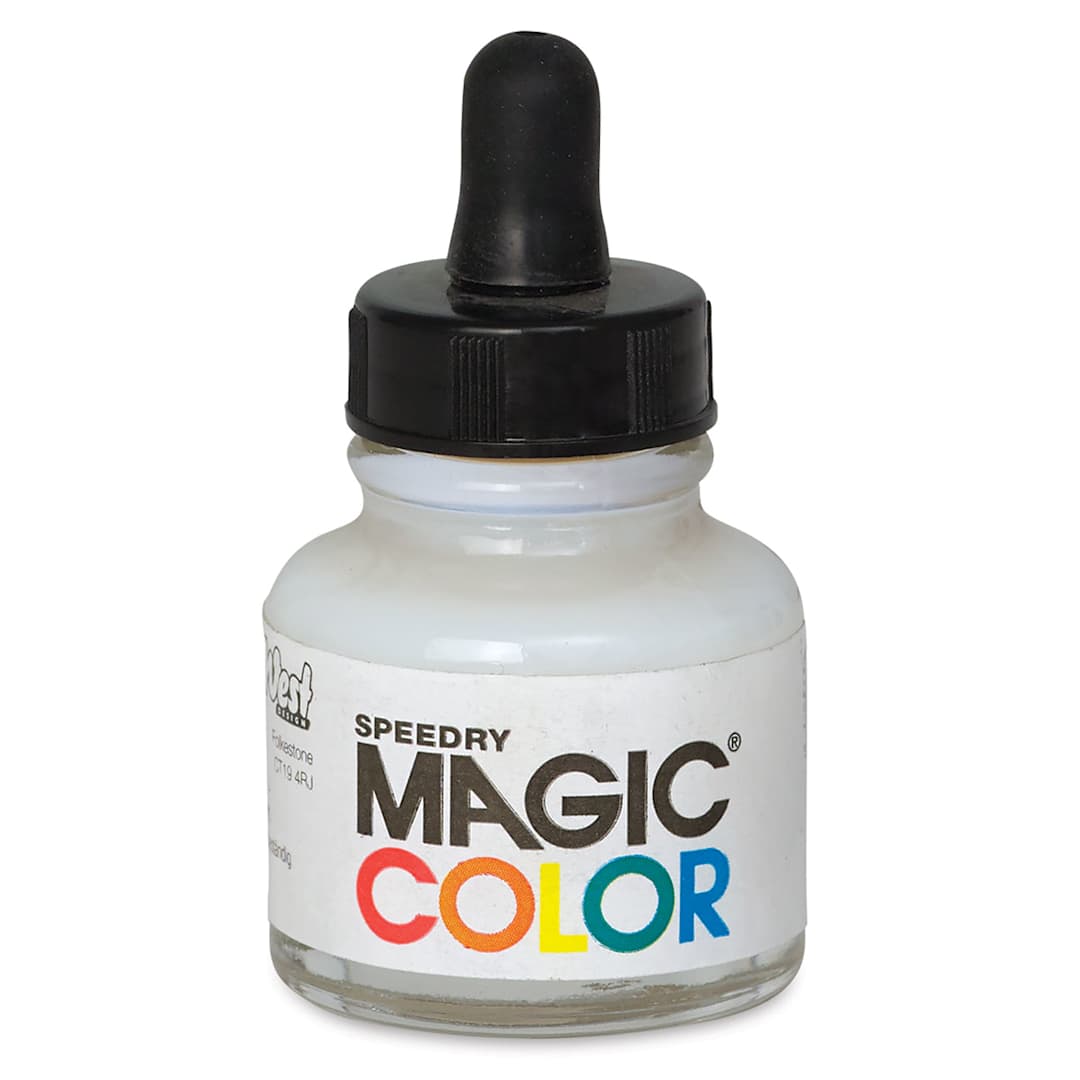 Open in modal - Magic Color Liquid Acrylic Ink - Front view of Dilutant and Lacquer bottle
