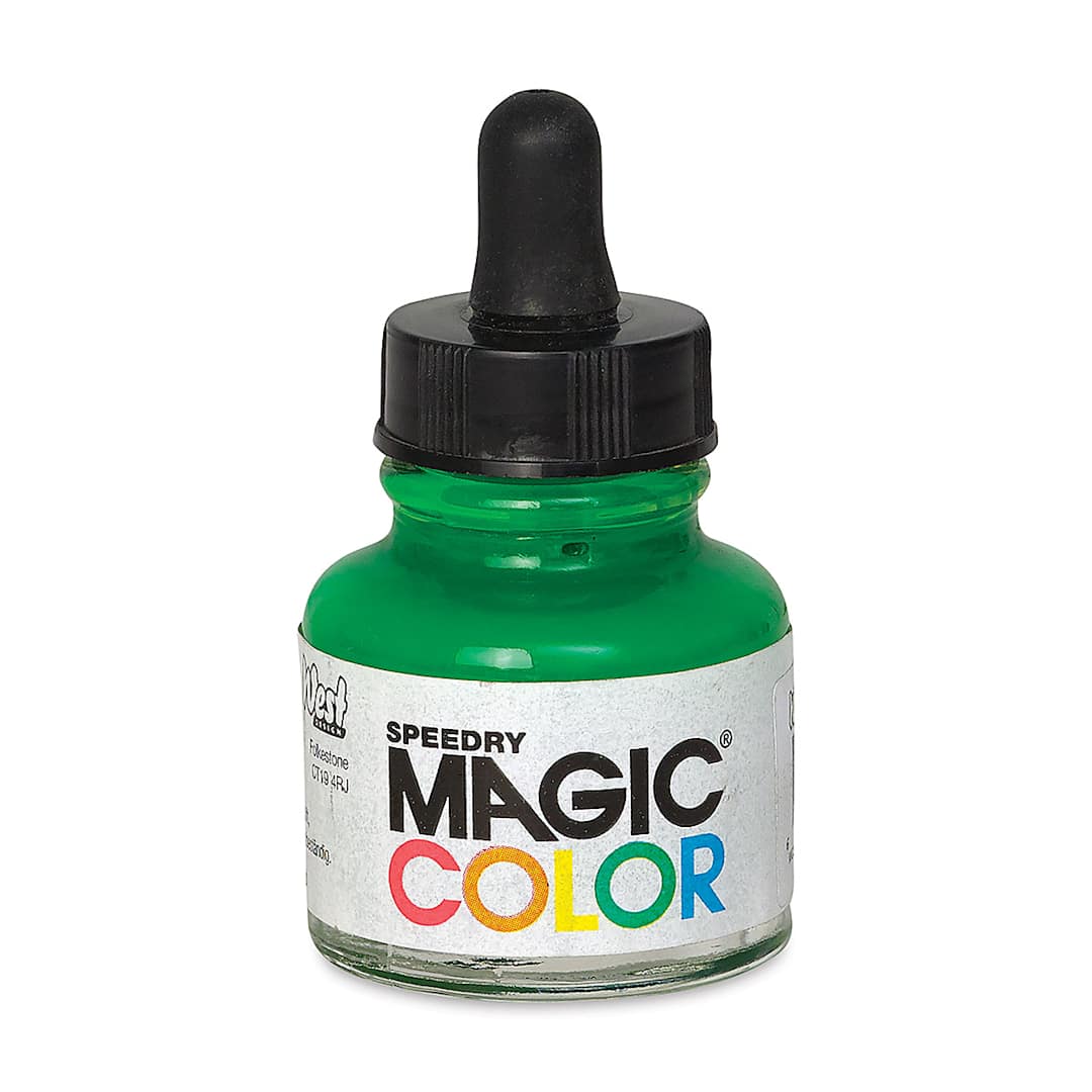 Open in modal - Magic Color Liquid Acrylic Ink - 28 ml, Chiffon Green
