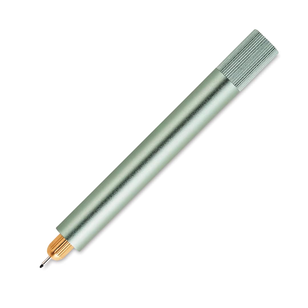 Open in modal - Tom's Studio Lumos Mini Refillable Pen - Sage, pen