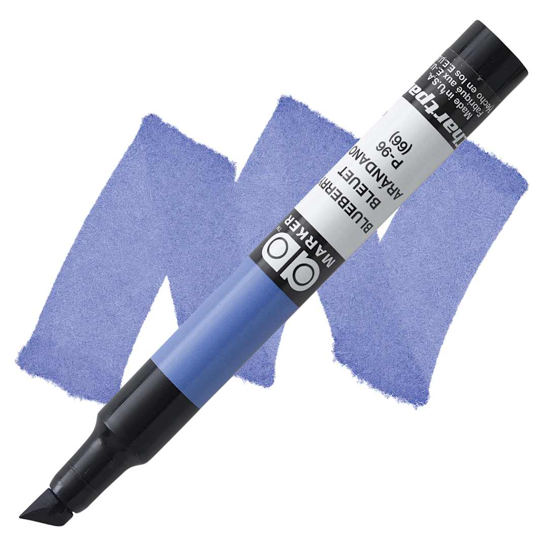 Open in modal - Chartpak Ad Marker - Blueberry marker and swatch