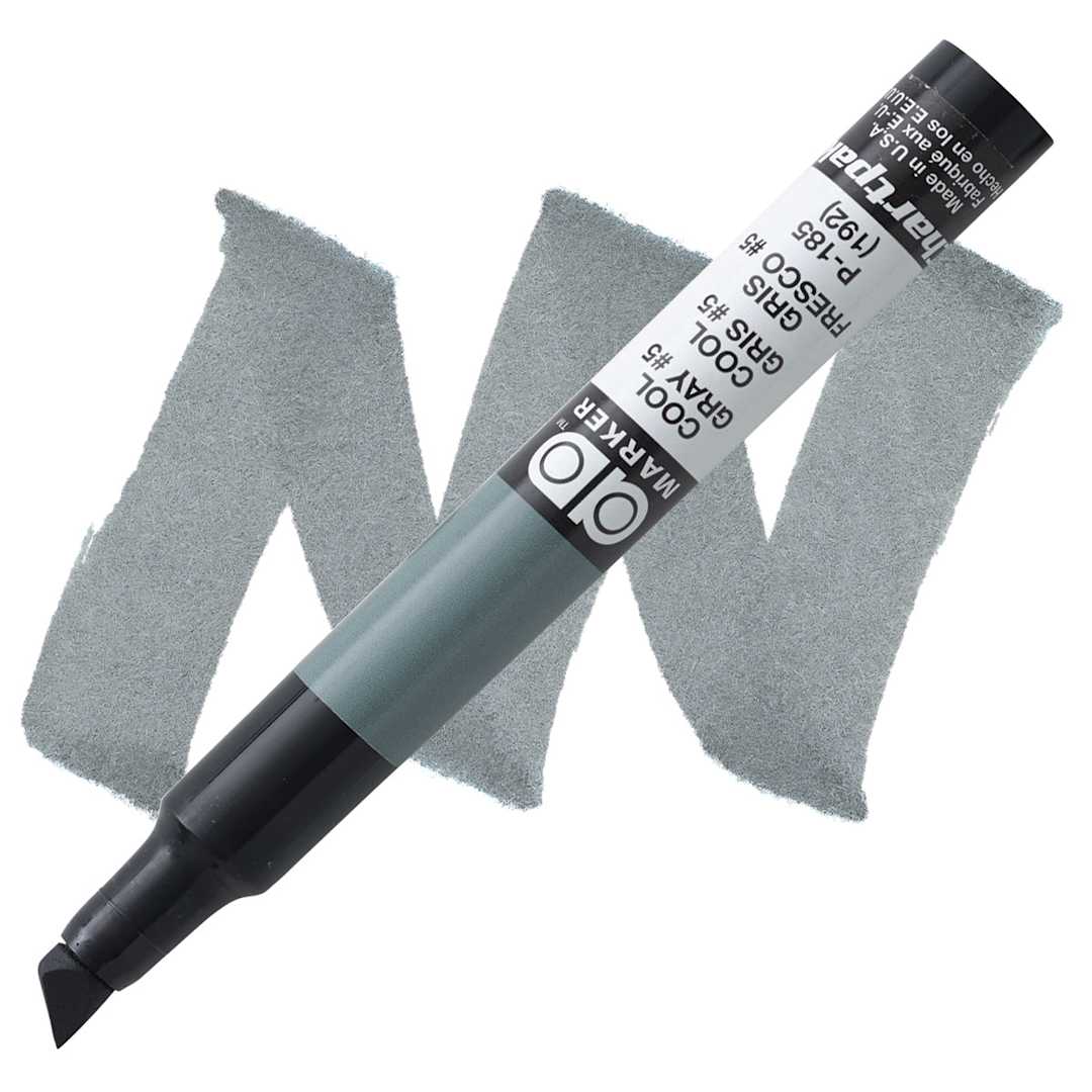 Open in modal - Chartpak Ad Marker - Cool Gray 5 marker and swatch