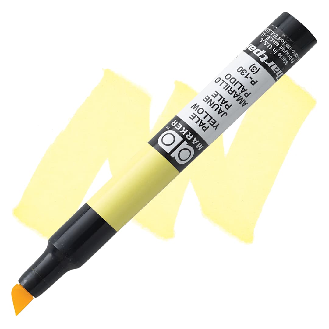 Open in modal - Chartpak Ad Marker - Pale Yellow marker and swatch