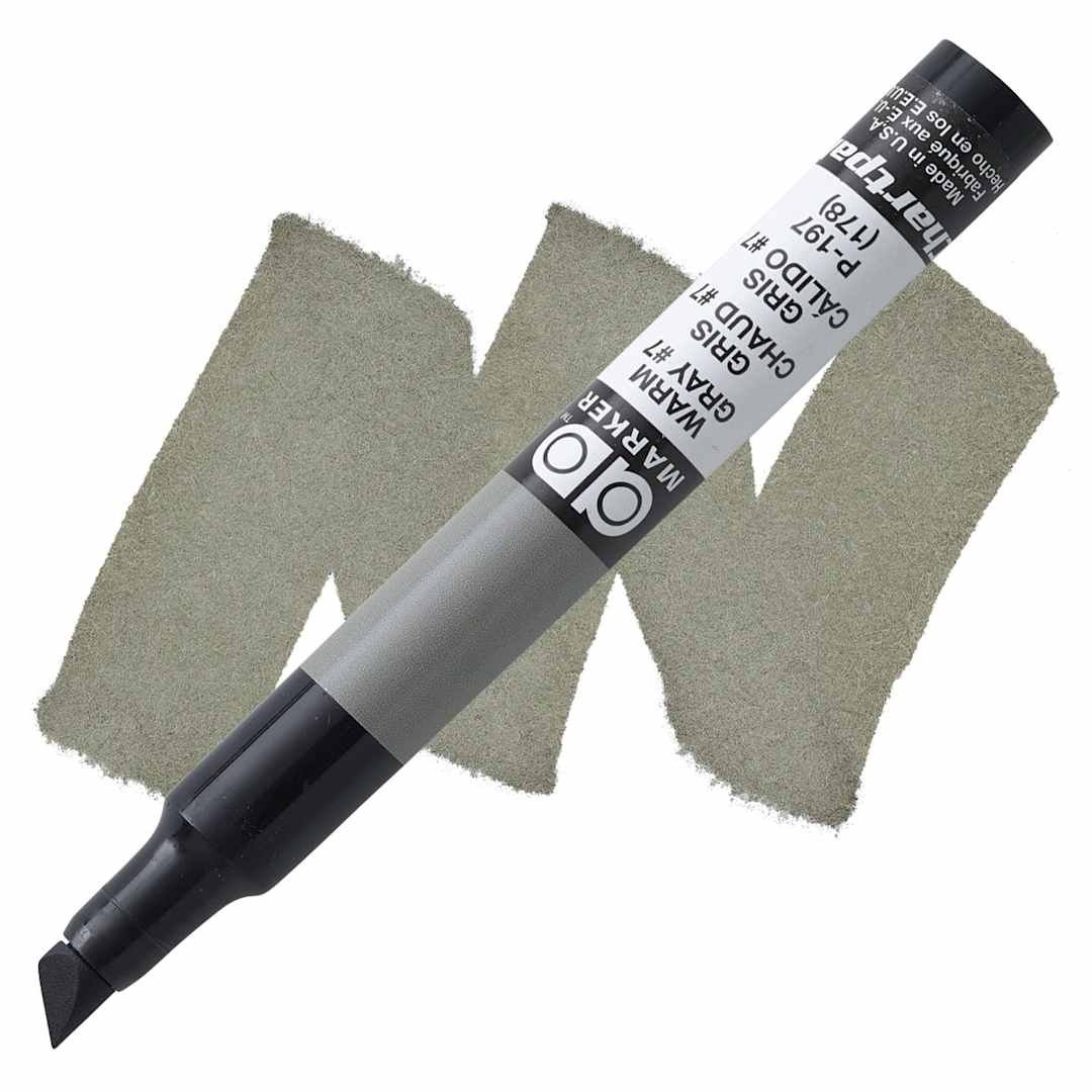 Open in modal - Chartpak Ad Marker - Warm Gray 7 marker and swatch