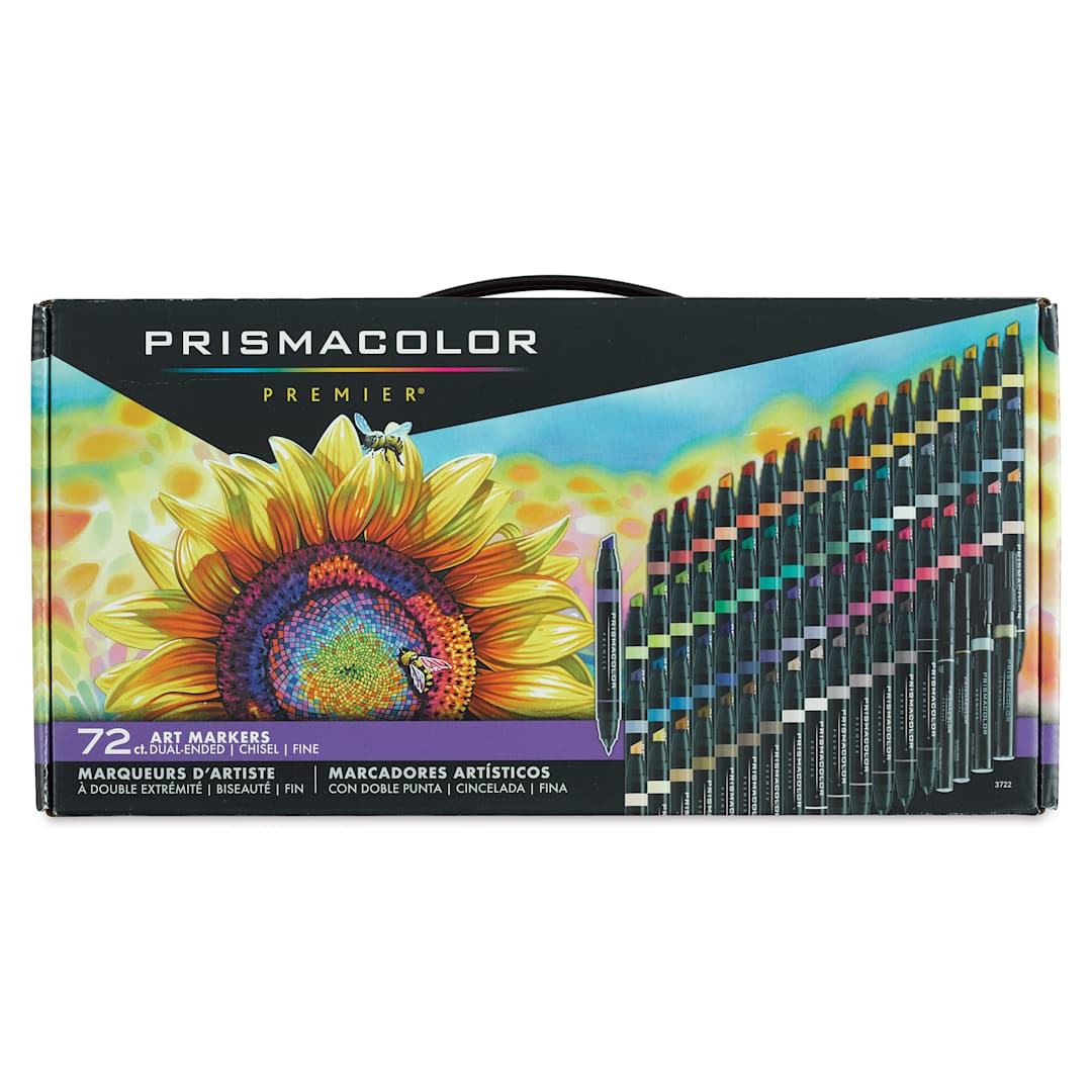 Open in modal - Prismacolor Premier Dual-Ended Art Markers - Assorted Colors, Set A, Set of 72
