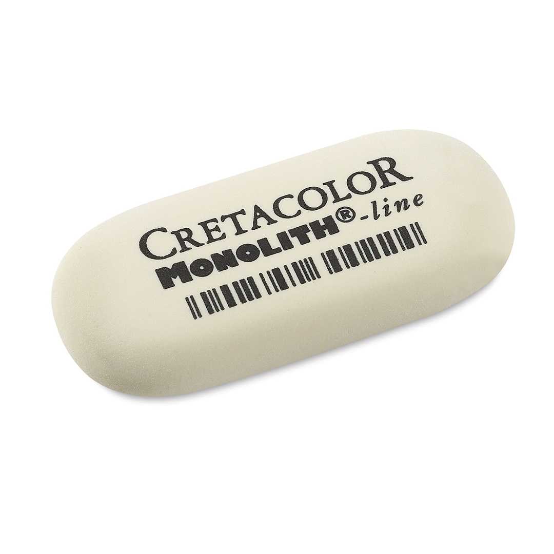 Open in modal - Cretacolor Monolith Eraser - Top view of angled eraser