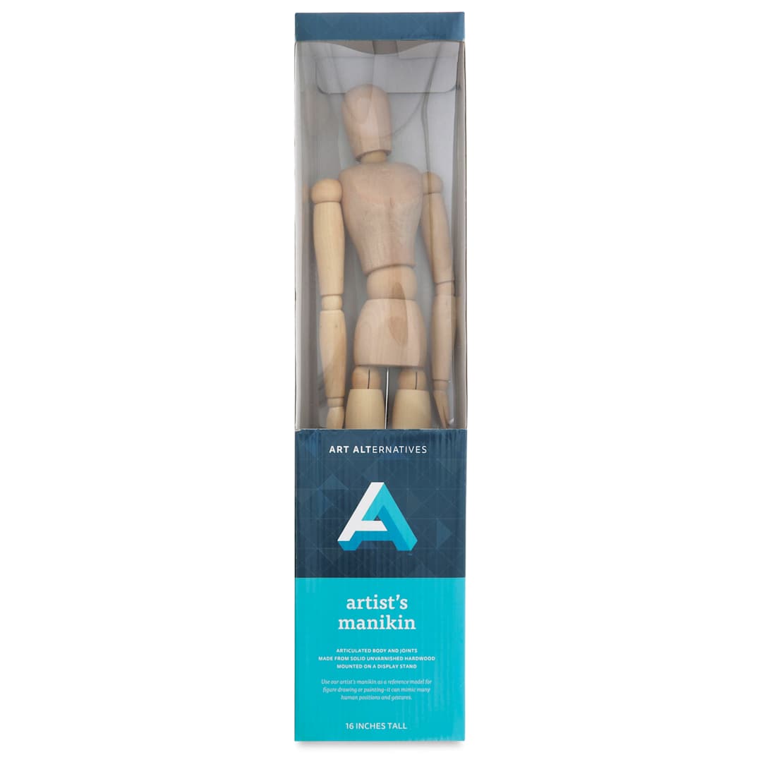 Open in modal - Art Alternatives Manikin, 16", in packaging