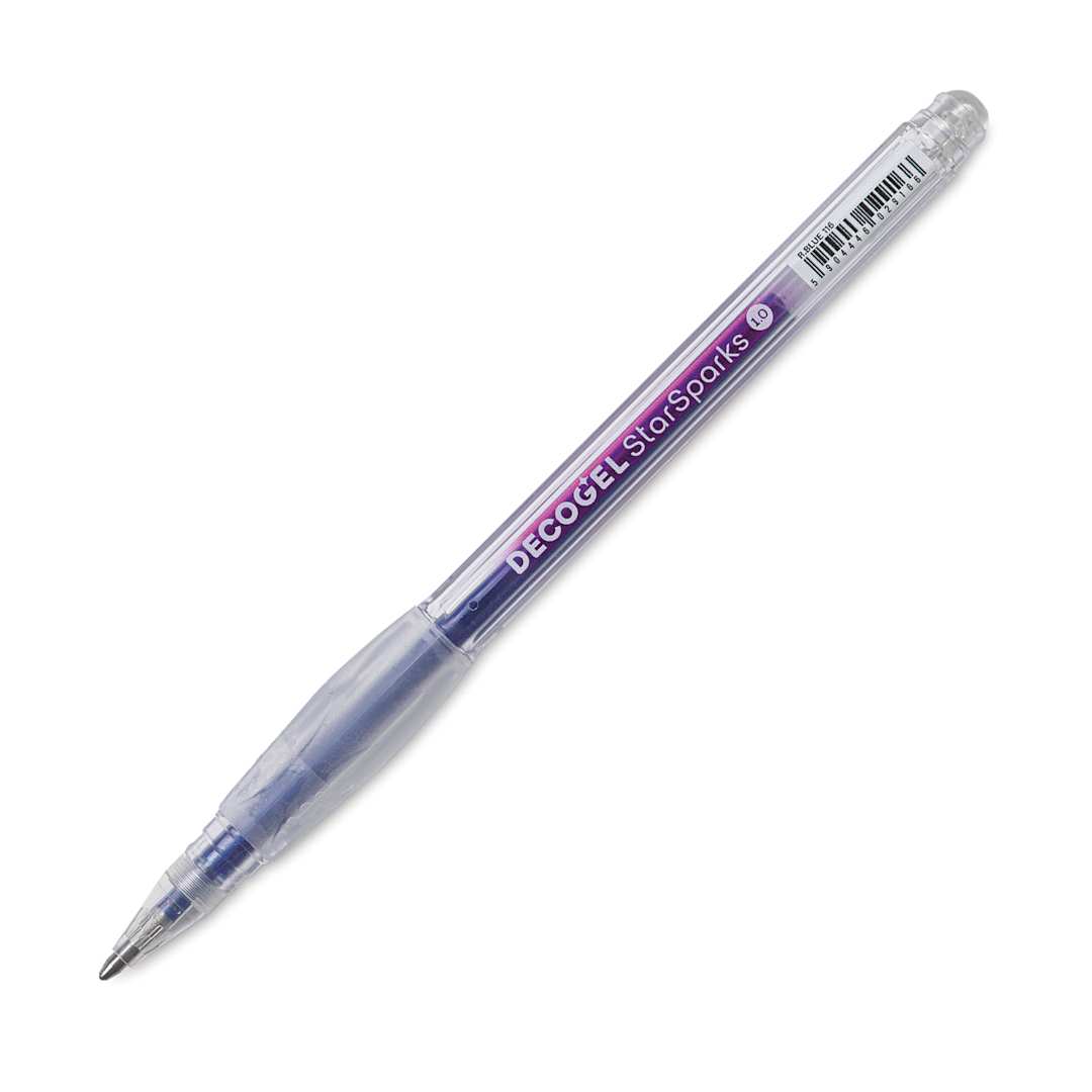 Open in modal - Karin DecoGel StarSparks Pen - 116, R. Blue, cap off