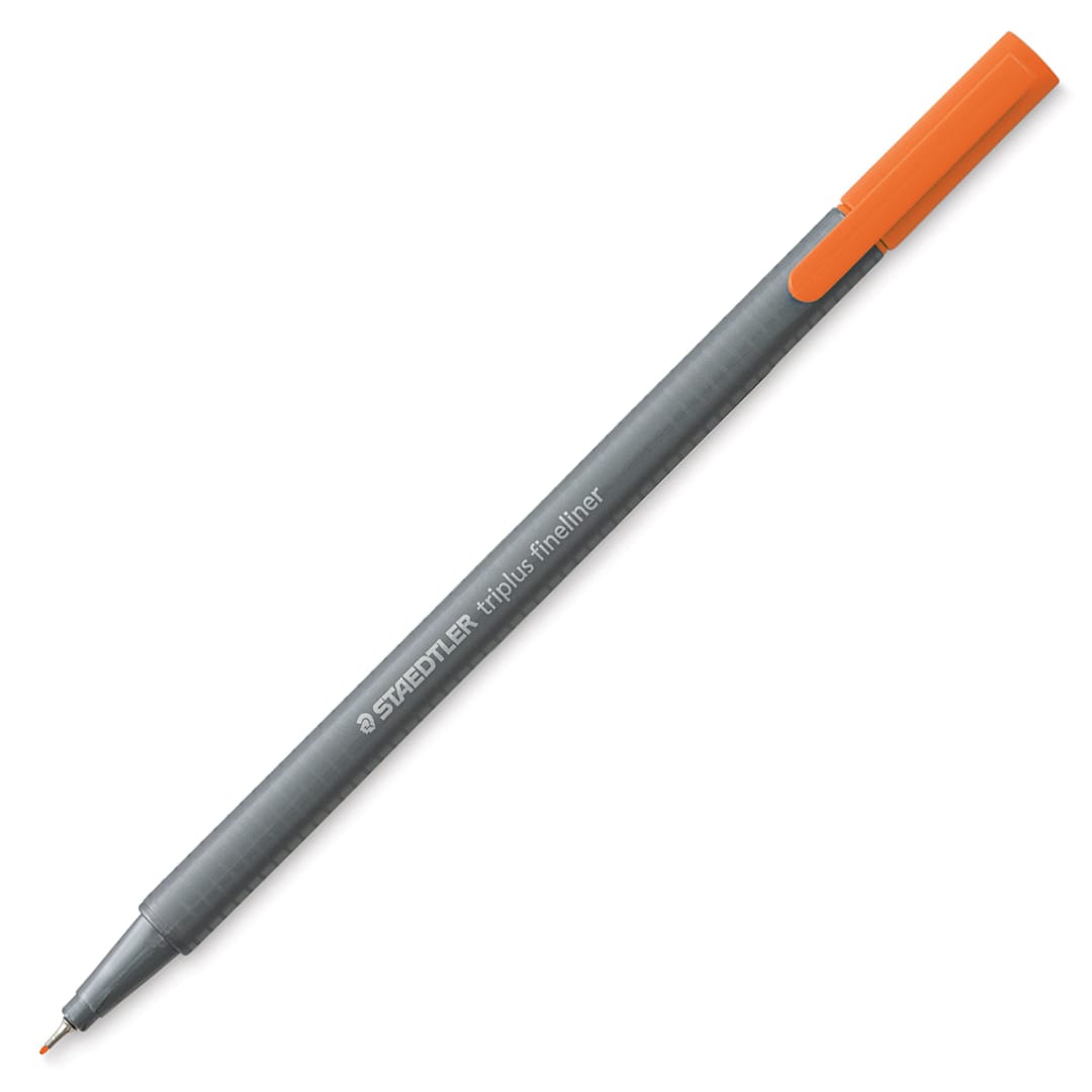 Open in modal - Staedtler Triplus Fineliner Pen - Orange