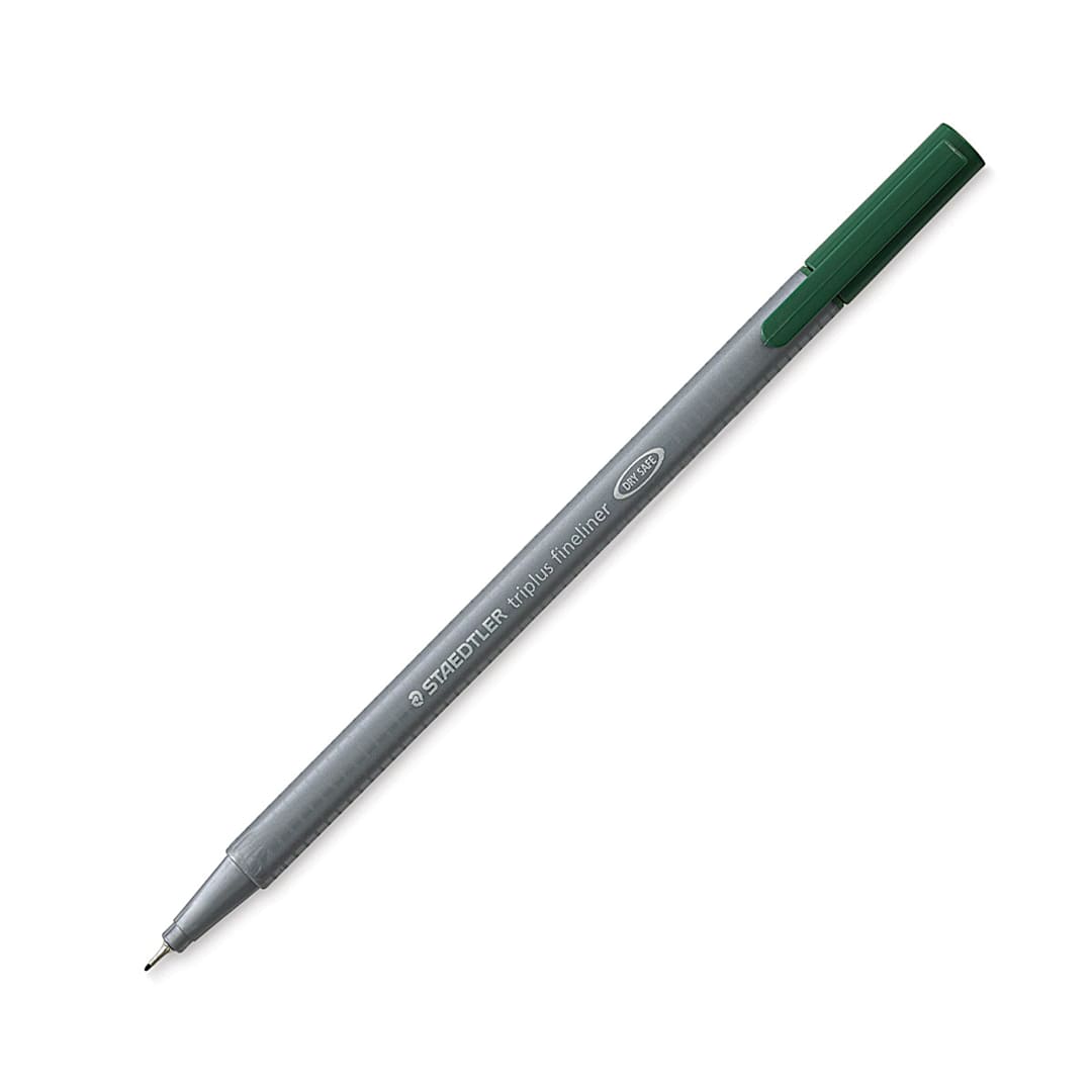 Open in modal - Staedtler Triplus Fineliner Pen - Green Earth