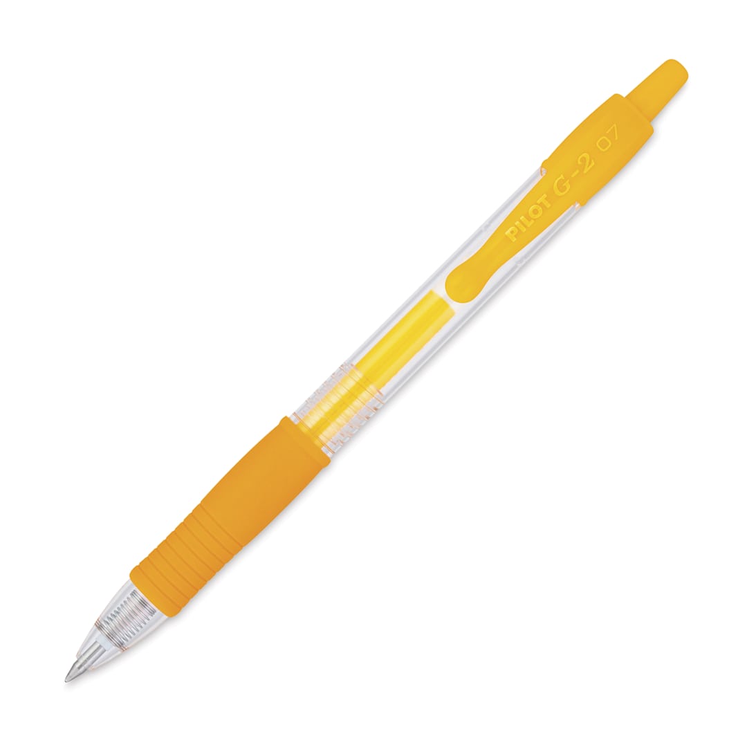 Open in modal - Pilot G2 Gel Pen - .7 mm, Neon Apricot, Fine
