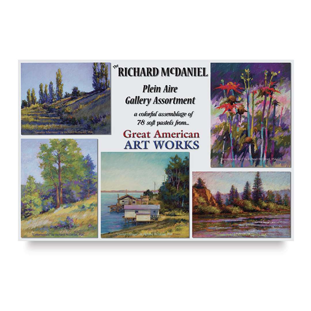 Open in modal - Great American Art Works Pastel Set - Plein Air, Set of 78
