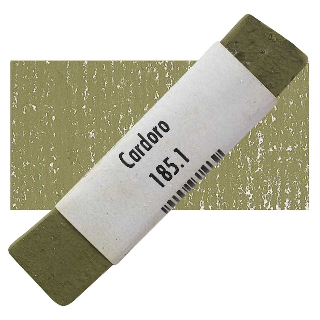 Open in modal - Great American Handmade Pastel - Cardoro 1, 185.1 pastel and swatch